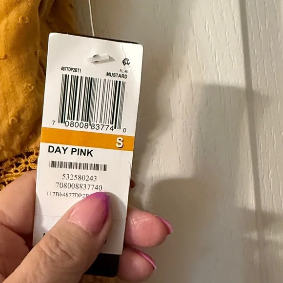 Yellow Sleeveless Dress with Bow Straps - Picture 9 of 12